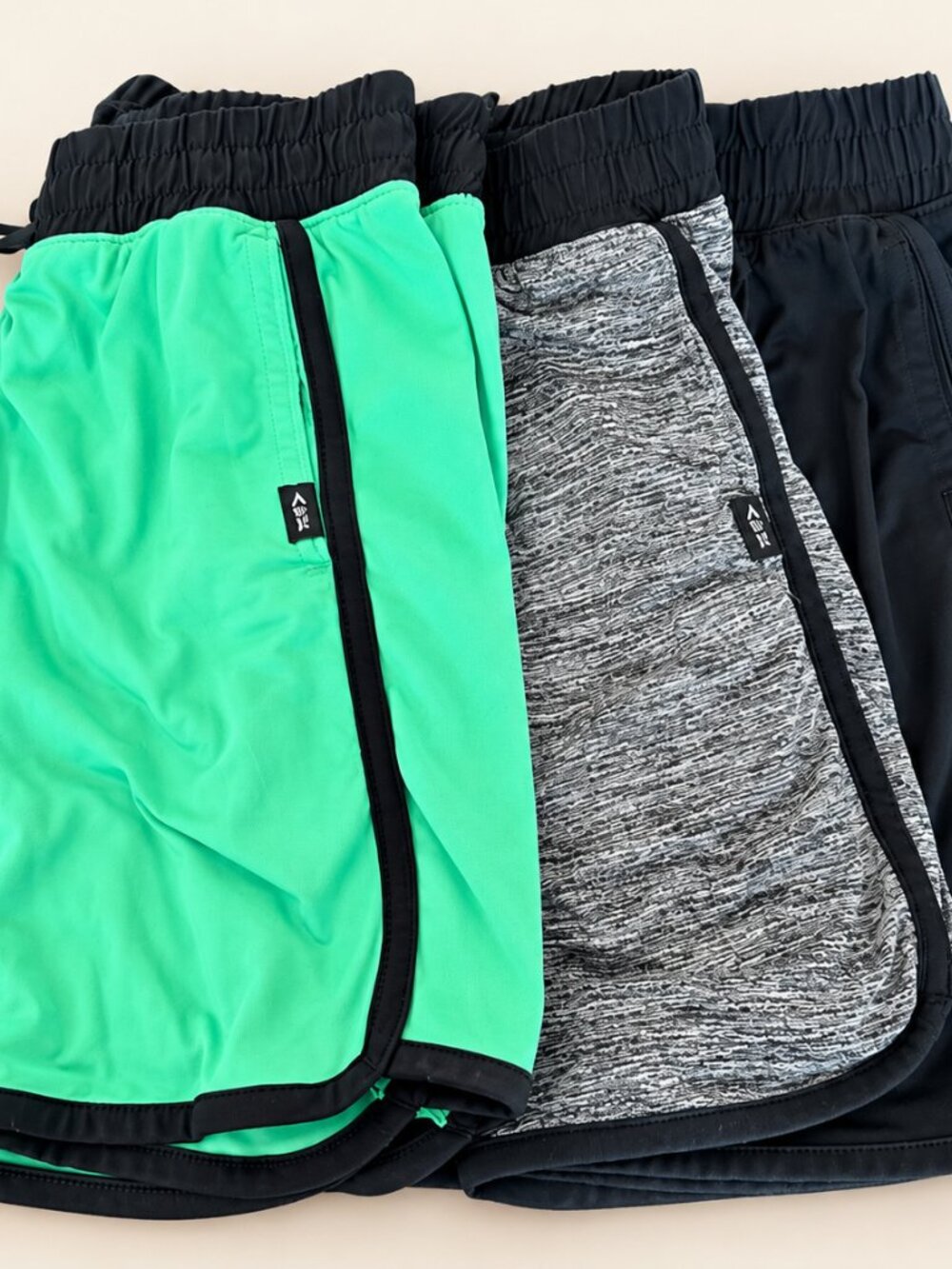 Abercrombie Boys Athletic Shorts 5/6 Lot of 3